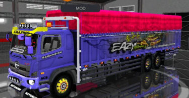 Mod Truck Hino 500 Dump Sumatera Bak Terpal