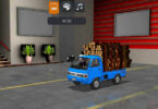 Mod Truk Bussid Pickup Muatan Kayu Gayor
