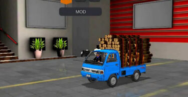 Mod Truk Bussid Pickup Muatan Kayu Gayor