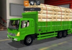 Mod Truk Hino Lohan Losbak Muatan Kayu