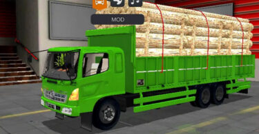 Mod Truk Hino Lohan Losbak Muatan Kayu