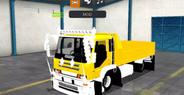 mod bussid dump truck canter