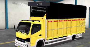 mod bussid truck canter hdl