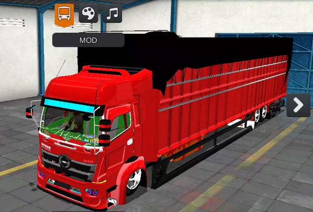 mod bussid truck hino tronton Panjang banget