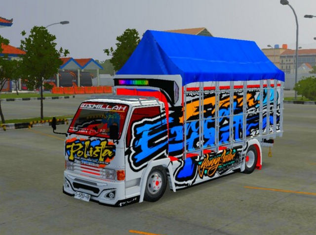 mod bussid truck ragasa standar
