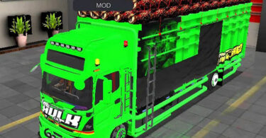 mod truck hino 500 muatan sawit overload