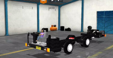 Mod BUSSID Chassis Bus Scania K360ib