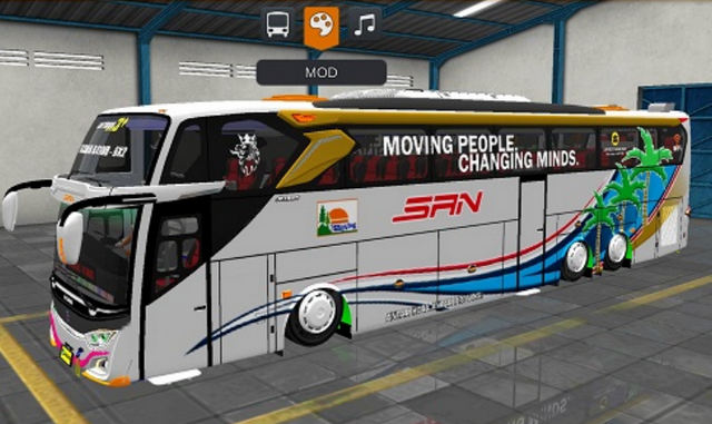 Mod Bus SAN JB3+ Voyager Super Ceper Full Anim