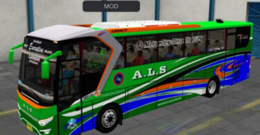 Mod Bussid ALS Full Muatan SR1 Hino