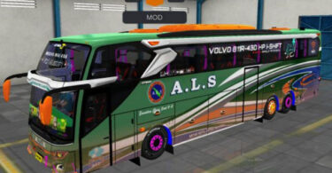 Mod Bussid ALS JB3+ Volvo Tronton B11R