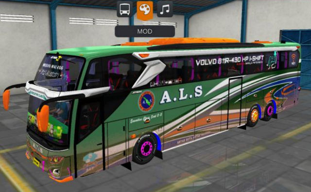 Mod Bussid ALS JB3+ Volvo Tronton B11R