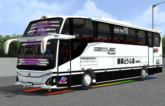 Mod Bussid Bus JB5 SHD Srikandi by MN Art x RPC
