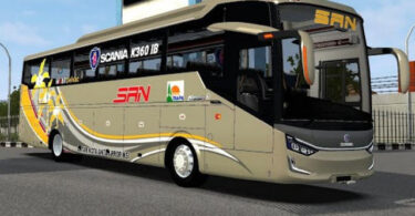 Mod Bussid Bus San SR3 Tronton XHD Prime DG K410