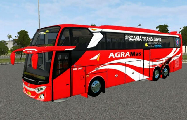 Mod Bussid Bus Tronton Panjang JB3+SHD VOYAGER AGRA