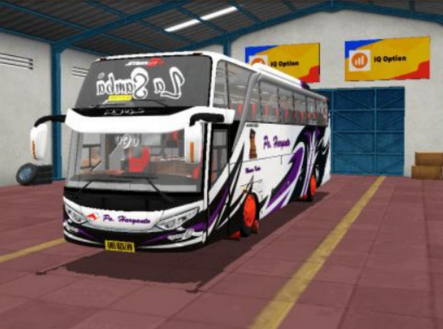Mod Bussid Full Strobo Jetbus2+ SHD PO. Haryanto La Samba