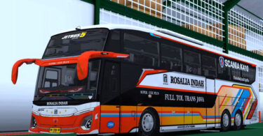 Mod Bussid JB5 Tronton Scania Rosalia Indah KP Project