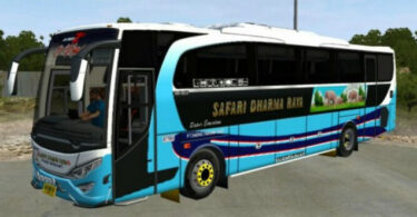 Mod Bussid JBHD Alcoa Safari Dharma Raya Full Variasi