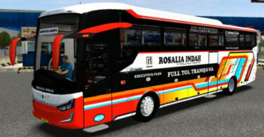 Mod Bussid SR3 Double Decker Rosalia Indah