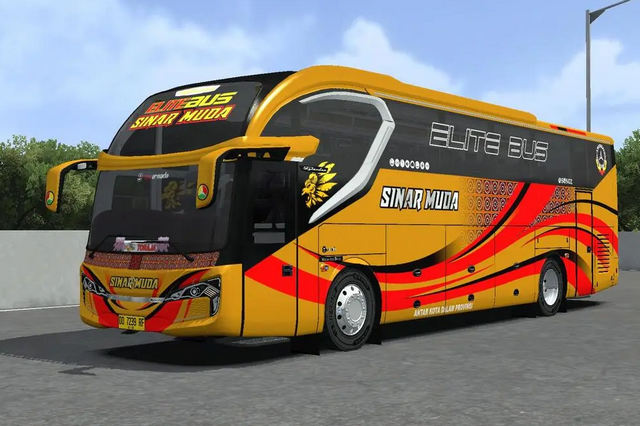 Mod Bussid Skylander R22 Facelift by Thien
