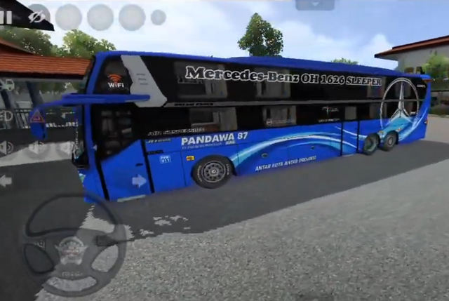 Mod Bussid Sleeper Bus JB3 DREAM COACH TRONTON