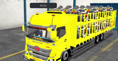 Mod Bussid Truck Hino Muatan Berat Motor