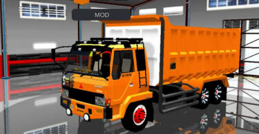 Mod Dump Truck Fuso Bussid