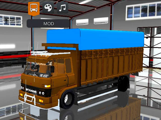 Mod Truck Fuso Goprak Engkel Bussid