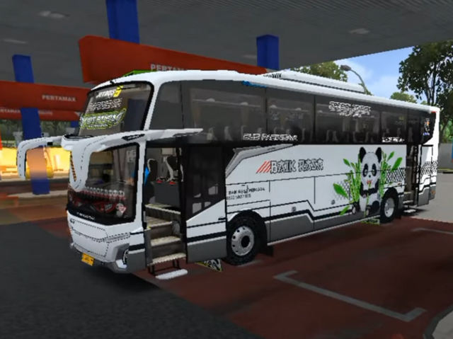 JB5 Mod Bussid Kids Panda