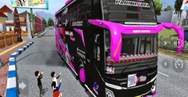 Jb 5 Mod Bussid Telolet Basuri v4 TJ Black Pink