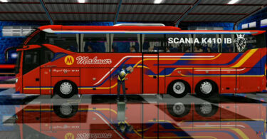 Mod Bus Makmur Scania K410 IB Full Penumpang