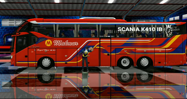 Mod Bus Makmur Scania K410 IB Full Penumpang