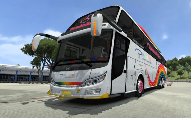 Mod Bus Putra Pelangi Jetliner Mercy Bussid