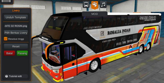 Mod Bus Rosalia Indah Avante D2