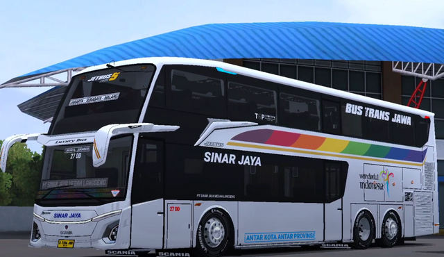 Mod Bussid Bus 2 Tingkat Sinar Jaya