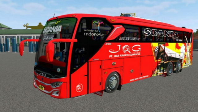 Mod Bussid Bus Keren JRG K410 SG