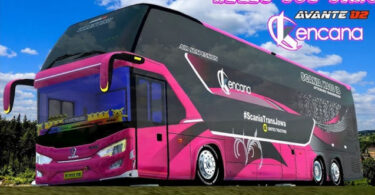 Mod Bussid Jetbus 5 Double Decker PO Kencana