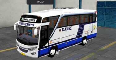 Mod Bussid Medium Damri Full Animasi