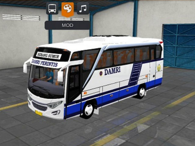 Mod Bussid Medium Damri Full Animasi