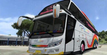Mod Bussid Putra Pelangi Full Strobo Jetliner Mercy
