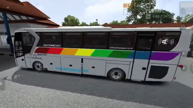 Mod Bus Sinar Jaya Legacy SR1 Hino