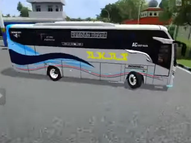 Mod Bussid Bus Akas Max HDD Spion Tanduk