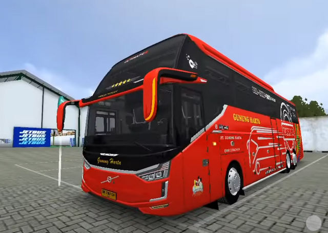 Mod Bussid Bus Double Decker Tronton SR3 XHD