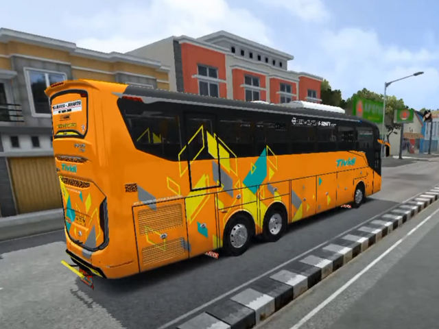 Mod Bussid Bus Single Glass Tividi