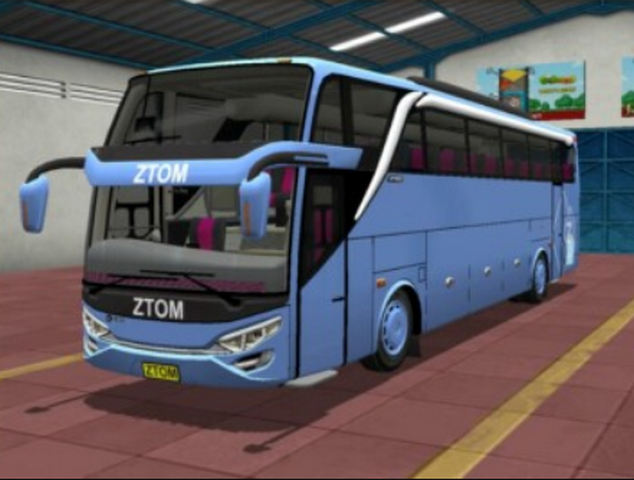 Mod Bussid Double Decker Adiputro Hino RK8 by ZTOM