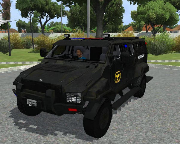 Mod Bussid Mobil Baja Kopassus
