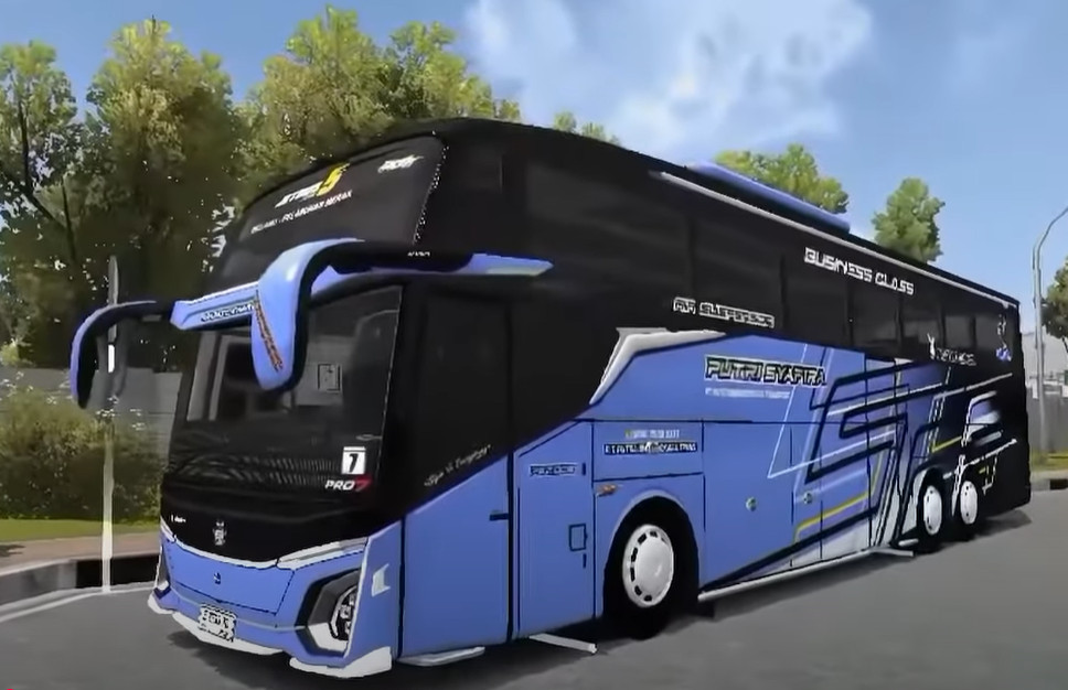 Mod Bus Keren JB5 Tronton Putri Syafira