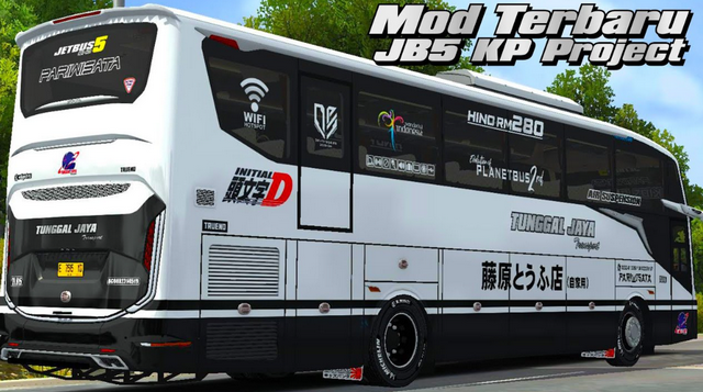 Mod Bus Kids Panda Jb5 Hino RM Update