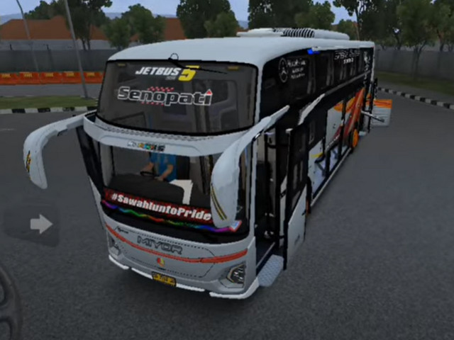 Mod Bus Pariwisata Mewah JB 5 Var Miyor Senopati Bussid