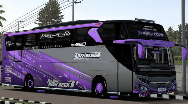 Mod Bus Shd HINO RM280 ADZZDESIGN