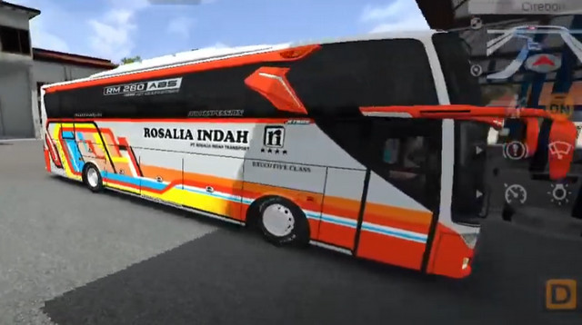 Mod Bussid Bus Rosalia Indah Jb3 Hino Rm280 Topi Tipis